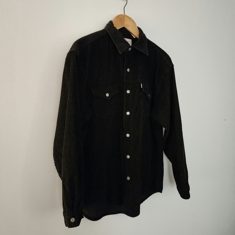 Vintage x Levi “white tab” Corduroy Long Sleeve Shirt - Picture 2 of 7